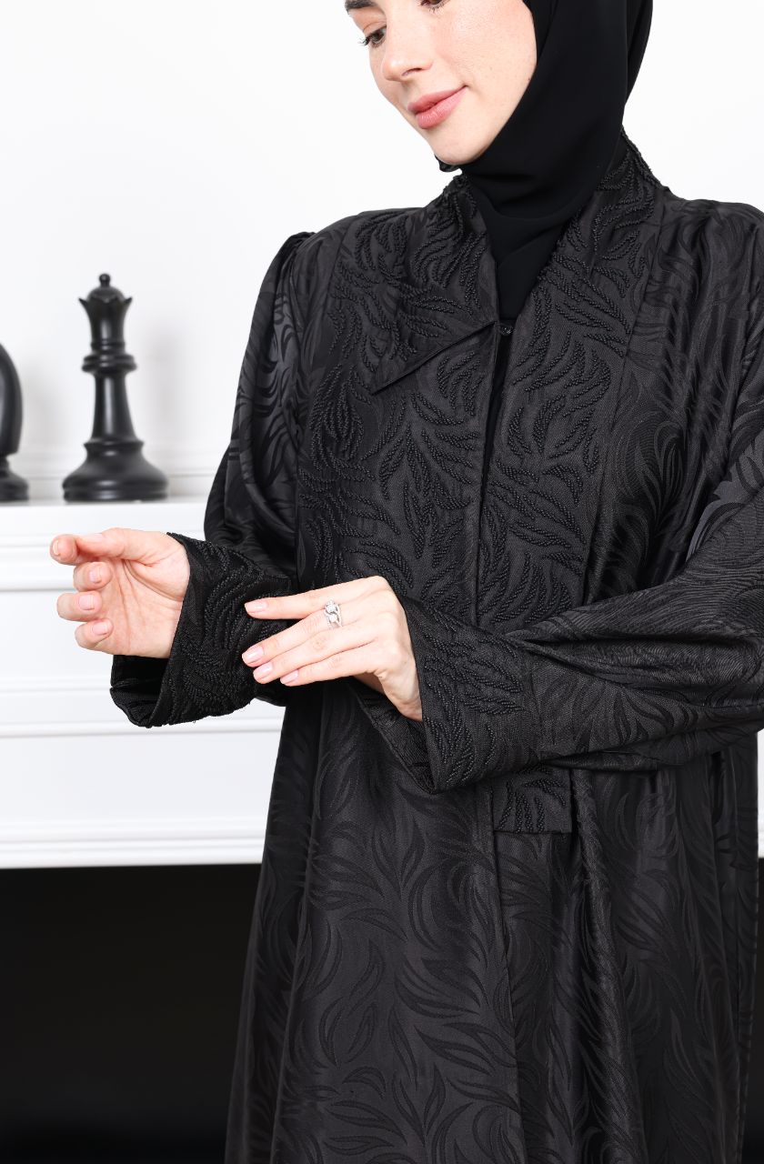 Shadow Pearl Abaya - Rayaluxurypret