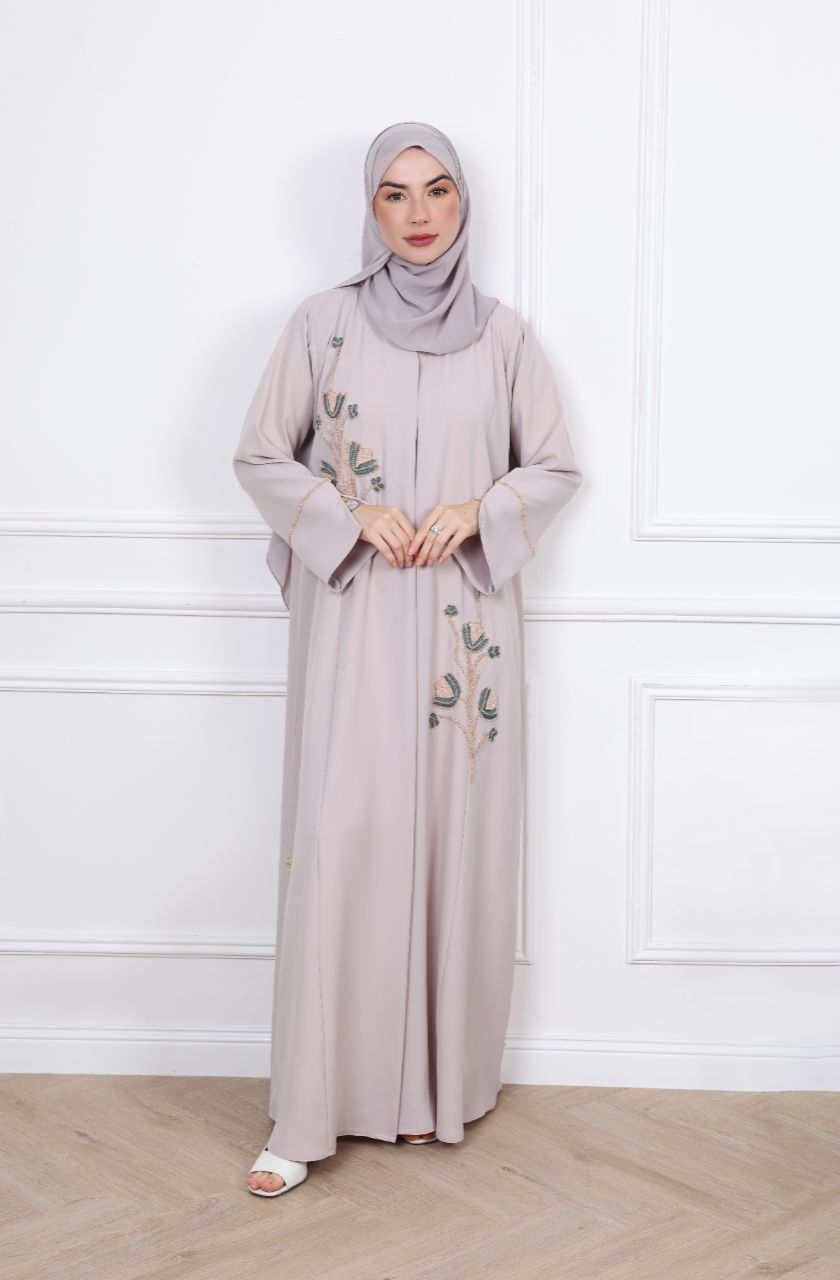 Blossom Whisper Abaya - Rayaluxurypret