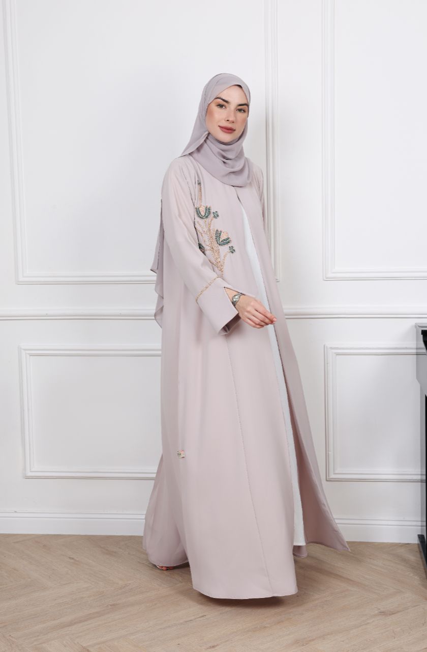 Blossom Whisper Abaya - Rayaluxurypret
