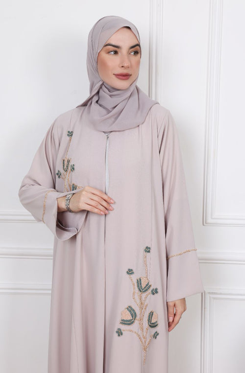 Blossom Whisper Abaya - Rayaluxurypret
