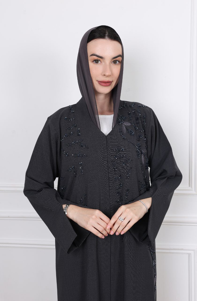 Moonlit Dew Abaya - Rayaluxurypret